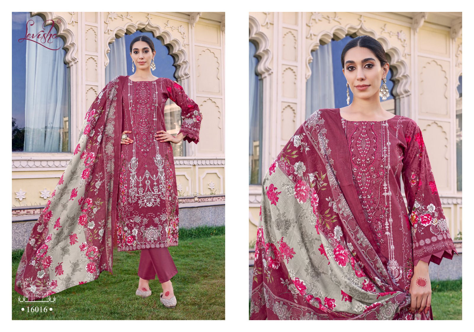 Naira Nx Vol 16 By Levisha Cambric Cotton Printed Dress Material Exporters In India